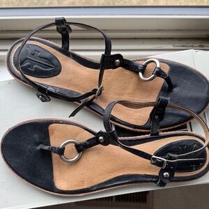 Frye Mary Harness Thong Sandal size 8.5